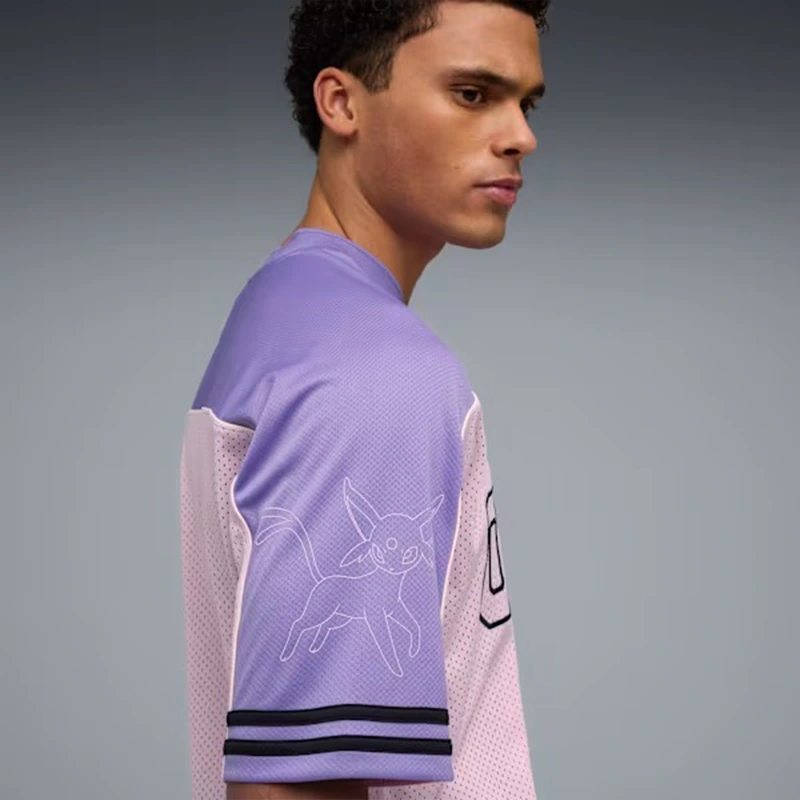 PUMA x Pokemon Espeon Mens Oversized Jersey - Image 4