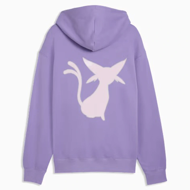 PUMA x Pokemon Espeon Mens Relaxed Graphic Hoodie - Image 2
