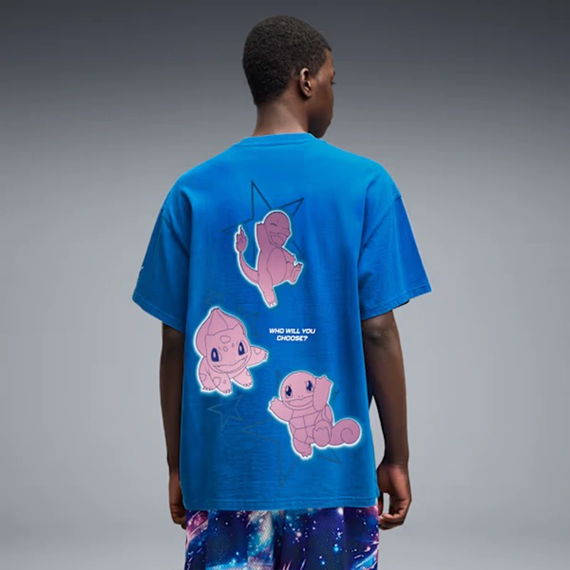 PUMA x Pokemon Mens Oversized Tee - Image 4