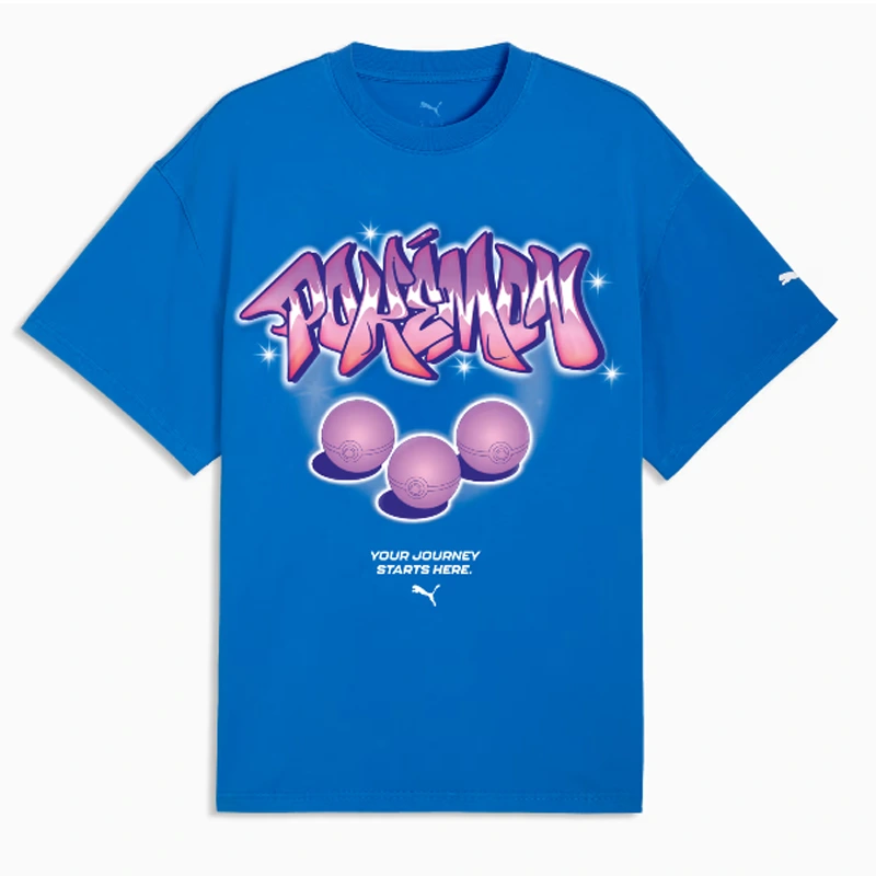 PUMA x Pokemon Mens Oversized Tee