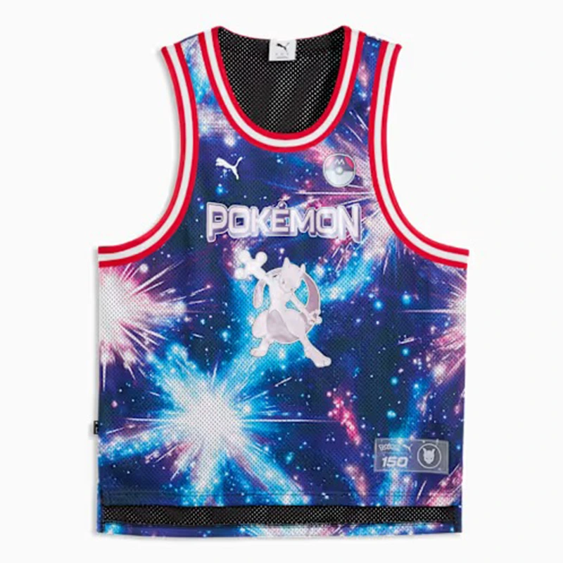 PUMA x Pokemon Mewtwo Mens Basketball Jersey