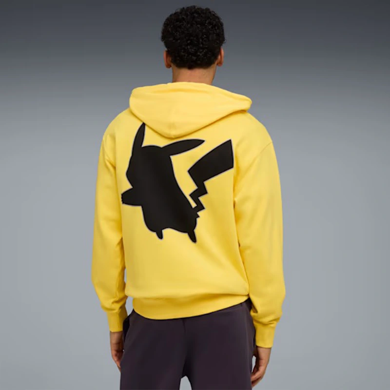 PUMA x Pokemon Pikachu mens Relaxed Graphic Hoodie - Image 6