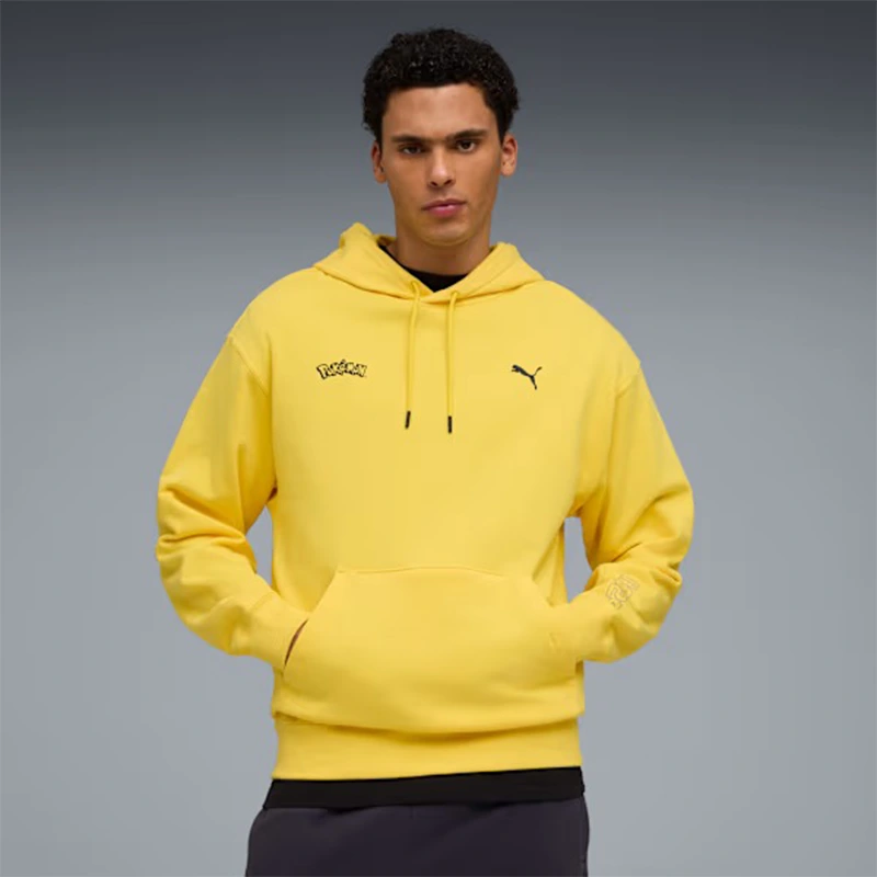 PUMA x Pokemon Pikachu mens Relaxed Graphic Hoodie - Image 3