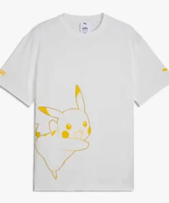 PUMA x Pokemon Pikachu mens Relaxed Graphic Tee