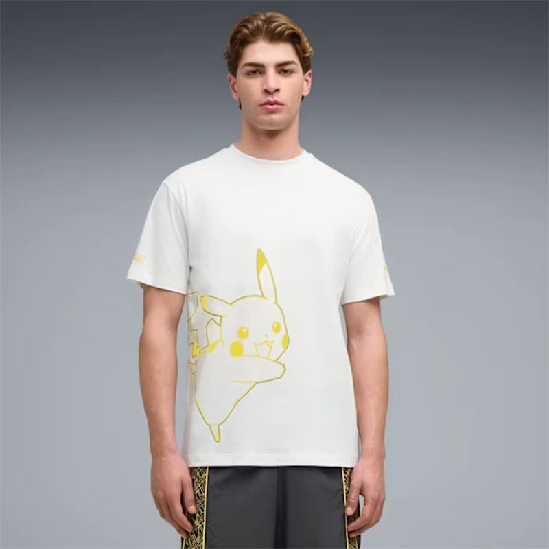 PUMA x Pokemon Pikachu mens Relaxed Graphic Tee - Image 3
