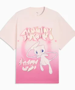 PUMA x Pokemon Shiny Mew Mens Oversized Tee