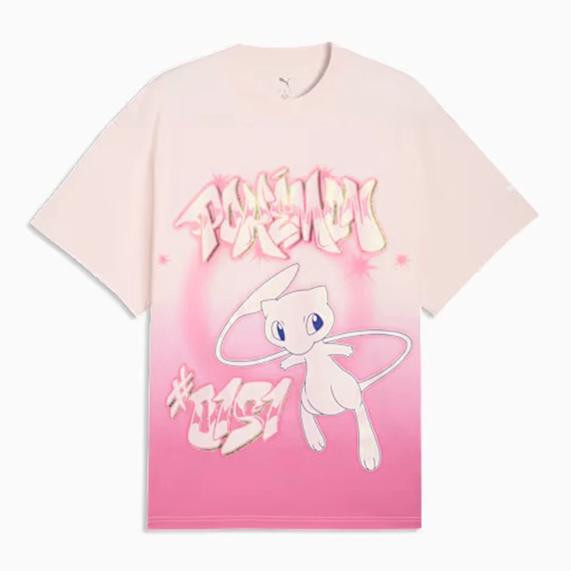 PUMA x Pokemon Shiny Mew Mens Oversized Tee
