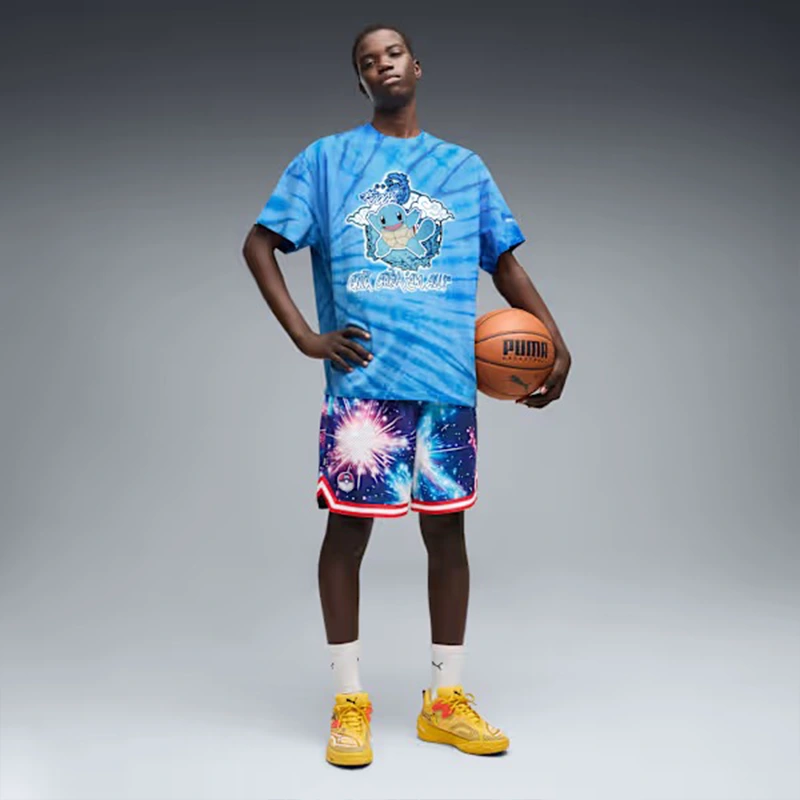 PUMA x Pokemon Squirtle Mens Oversized Tee - Image 5