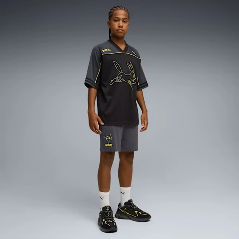 PUMA x Pokemon Umbreon Big Kids Oversized Jersey - Image 5