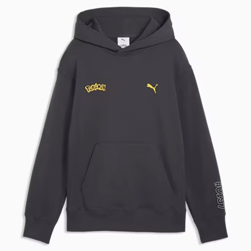 PUMA x Pokemon Umbreon Big Kids Relaxed Graphic Hoodie