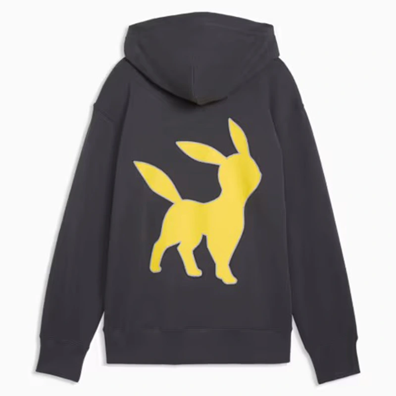 PUMA x Pokemon Umbreon Big Kids Relaxed Graphic Hoodie - Image 2