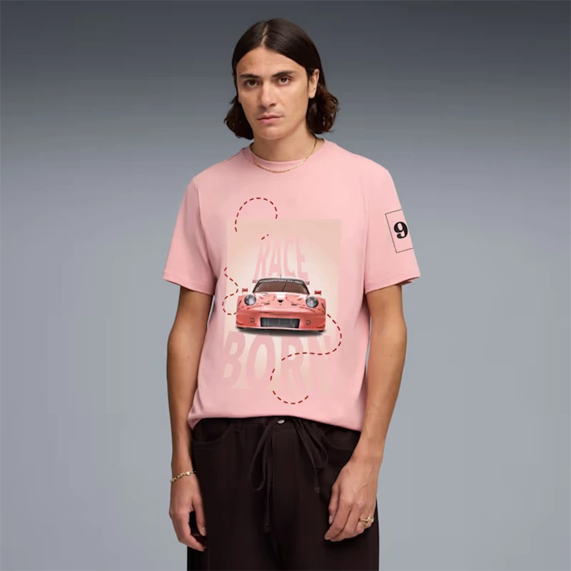 PUMA x Porsche Legacy Sau Rosy Outlook Tee - Image 3
