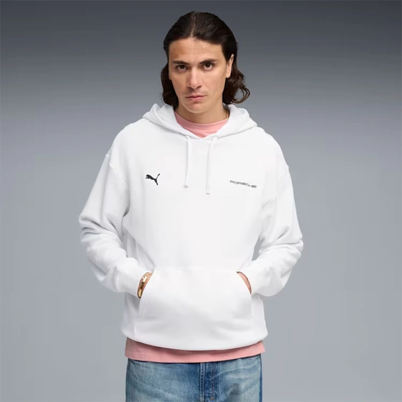PUMA x Porsche Legacy Sau White Hoodie - Image 3