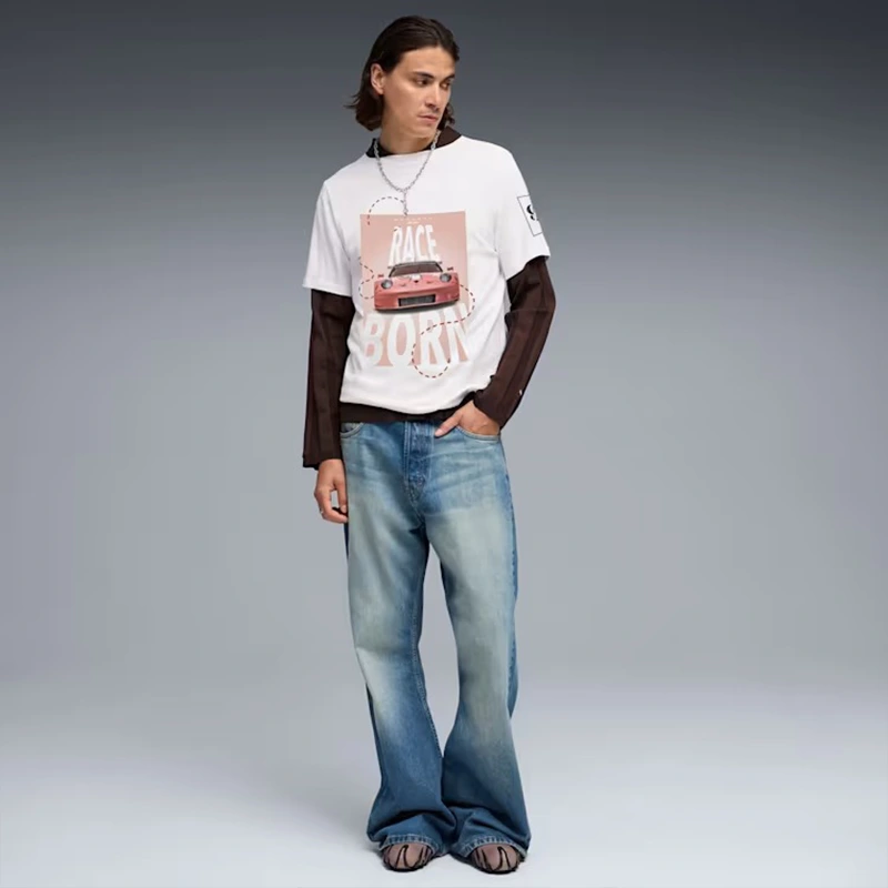 PUMA x Porsche Legacy Sau White Tee - Image 5