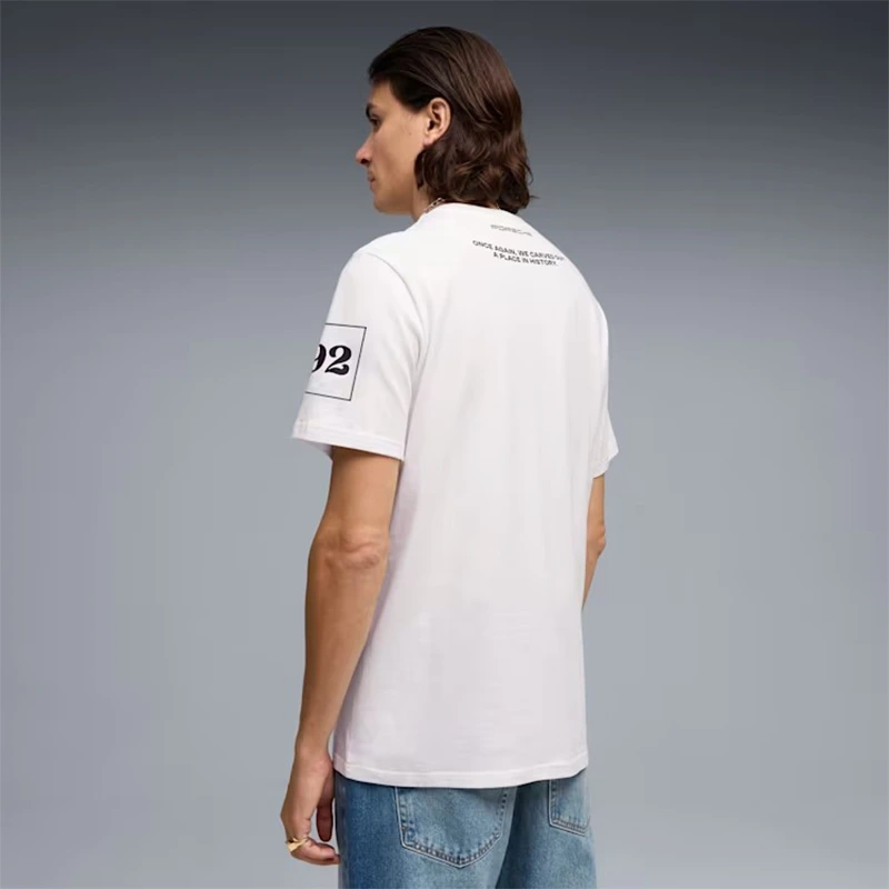 PUMA x Porsche Legacy Sau White Tee - Image 4