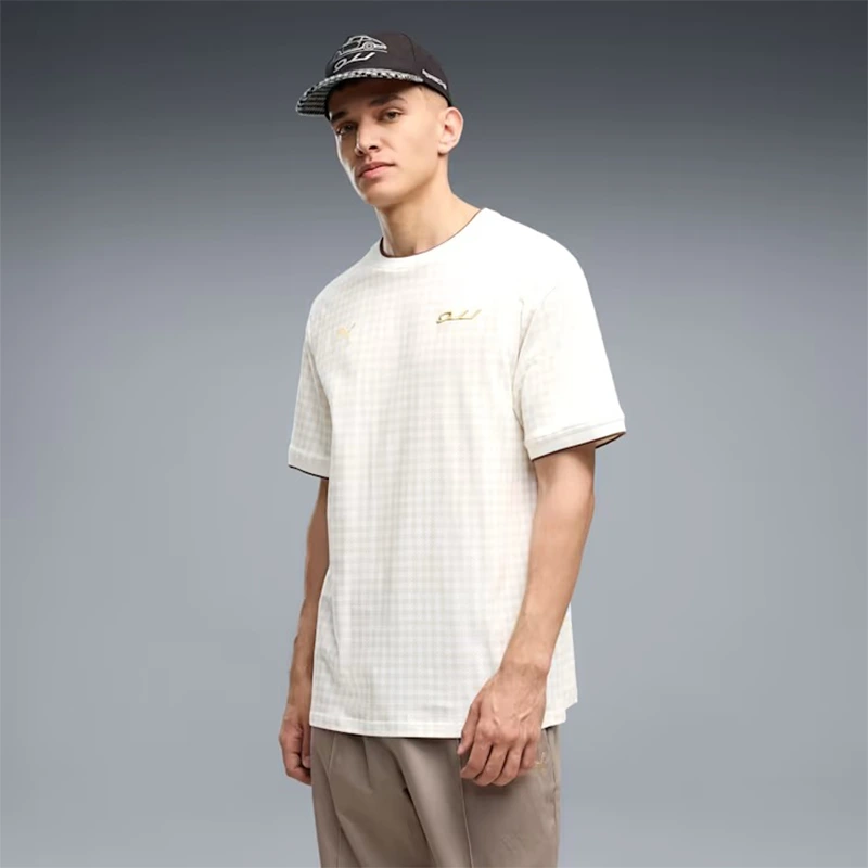 PUMA x Porsche Legacy White Tee - Image 3
