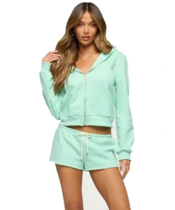 PacSun Womens Lynette Zip Up Hoodie