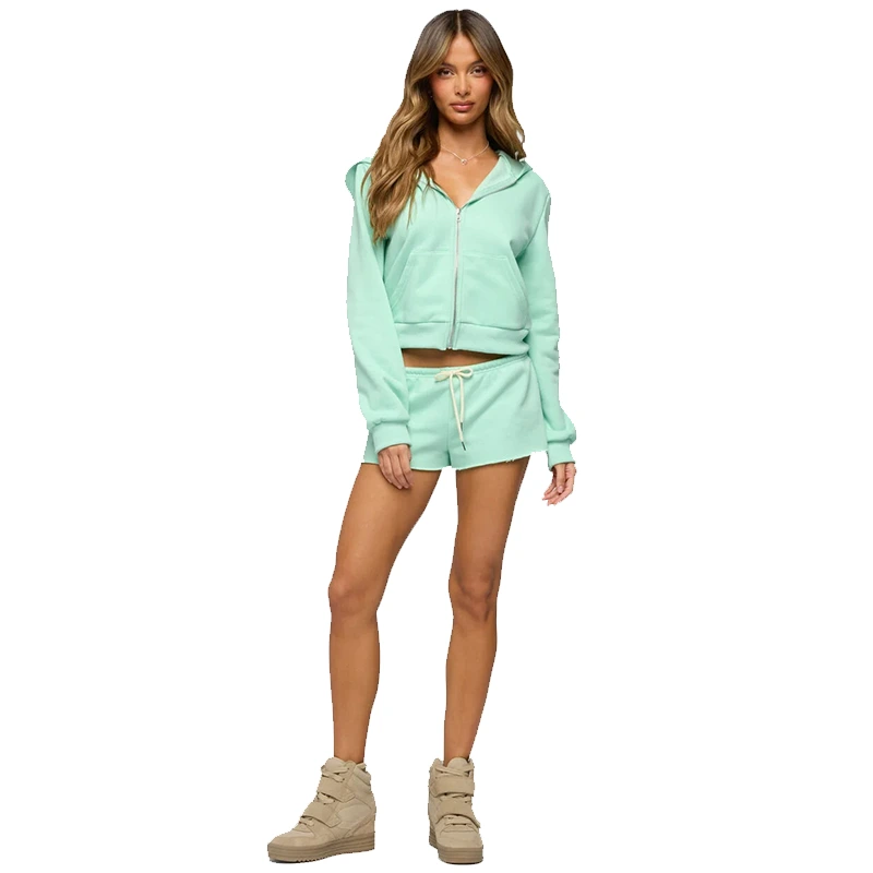 PacSun Womens Lynette Zip Up Hoodie - Image 4