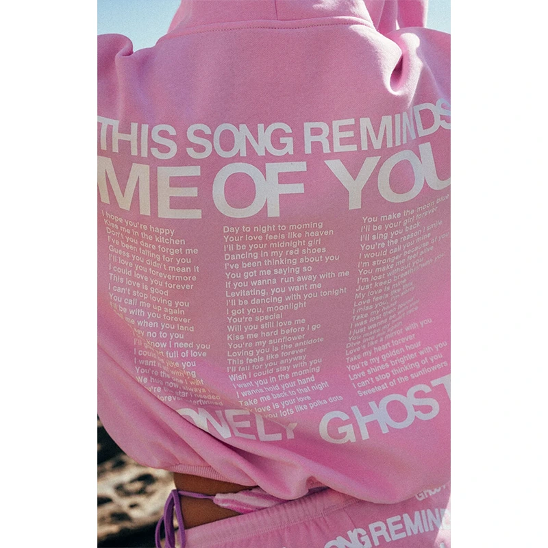 Womens This Song Reminds Me Of You Zip Up Hoodie - Image 4
