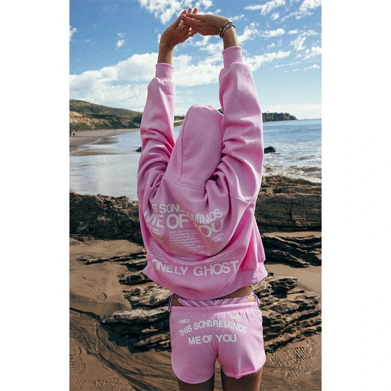 Womens This Song Reminds Me Of You Zip Up Hoodie - Image 3