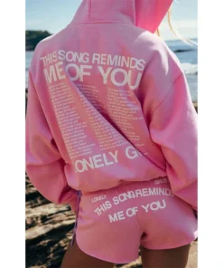 Womens This Song Reminds Me Of You Zip Up Hoodie