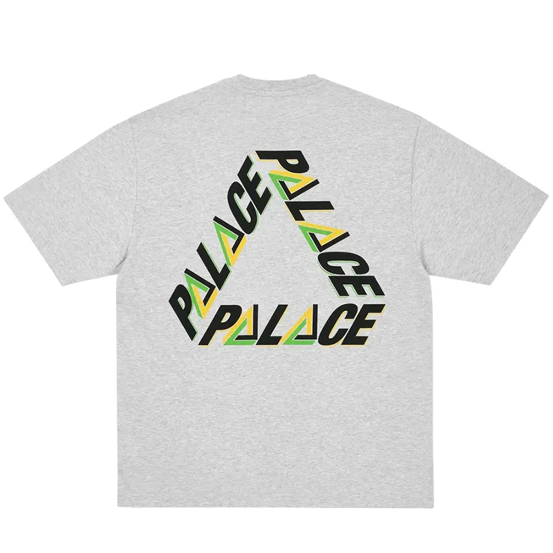 Palace Colour P3 Grey Marl T-shirt