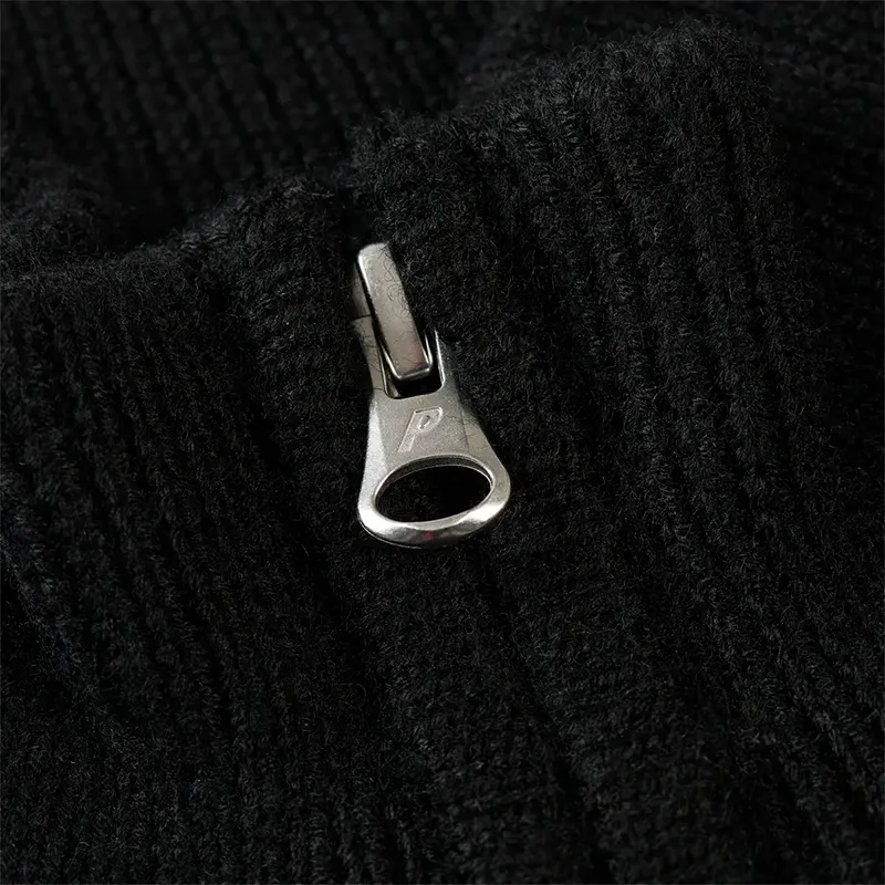 Palace Easy Funnel Knit Black Sweater - Image 3