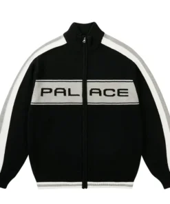 Palace Easy Funnel Knit Black Sweater