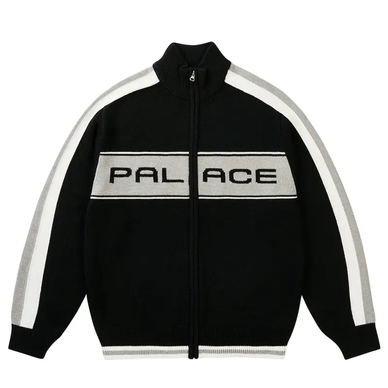 Palace Easy Funnel Knit Black Sweater