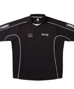 Palace Golf Mesh Black Polo