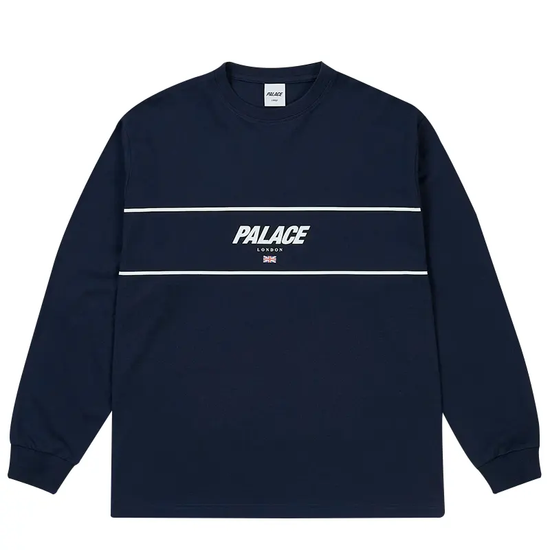 Palace London Navy Longsleeve Sweater