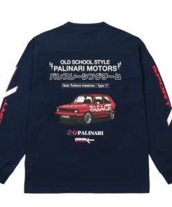 Palace Palinari Longsleeve Navy Sweatshirt
