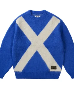 Palace Too Hairy Scotland Flag Sweater