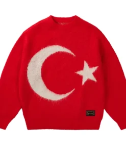Palace Too Hairy TÜRKIYE Flag Sweater