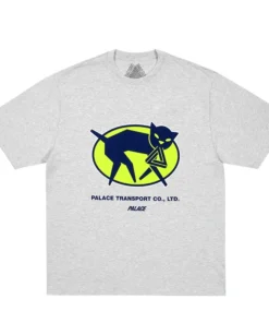 Palace Transport Grey Marl T-shirt
