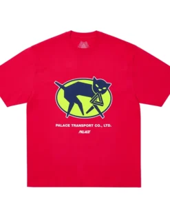 Palace Transport Racey Red T-shirt