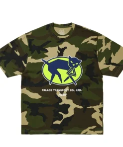 Palace Transport Woodland Camo T-shirt