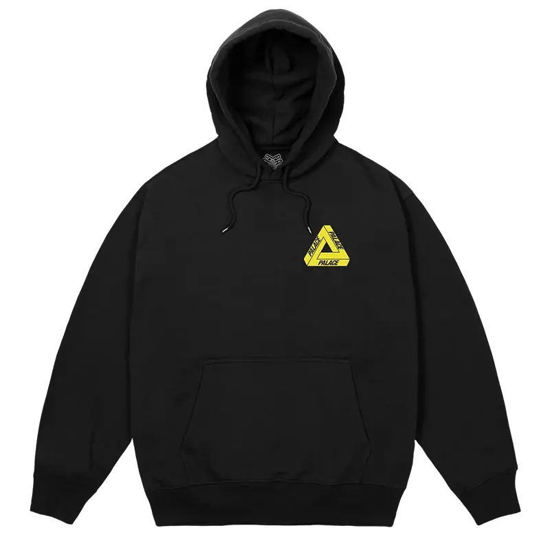 Palace Tri-Vortex Black Hoodie - Image 2