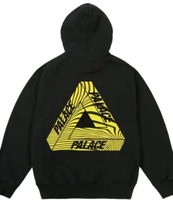Palace Tri-Vortex Black Hoodie