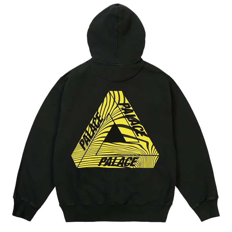 Palace Tri-Vortex Black Hoodie