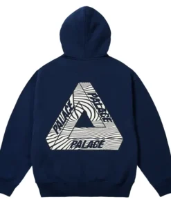 Palace Tri-Vortex Navy Hoodie