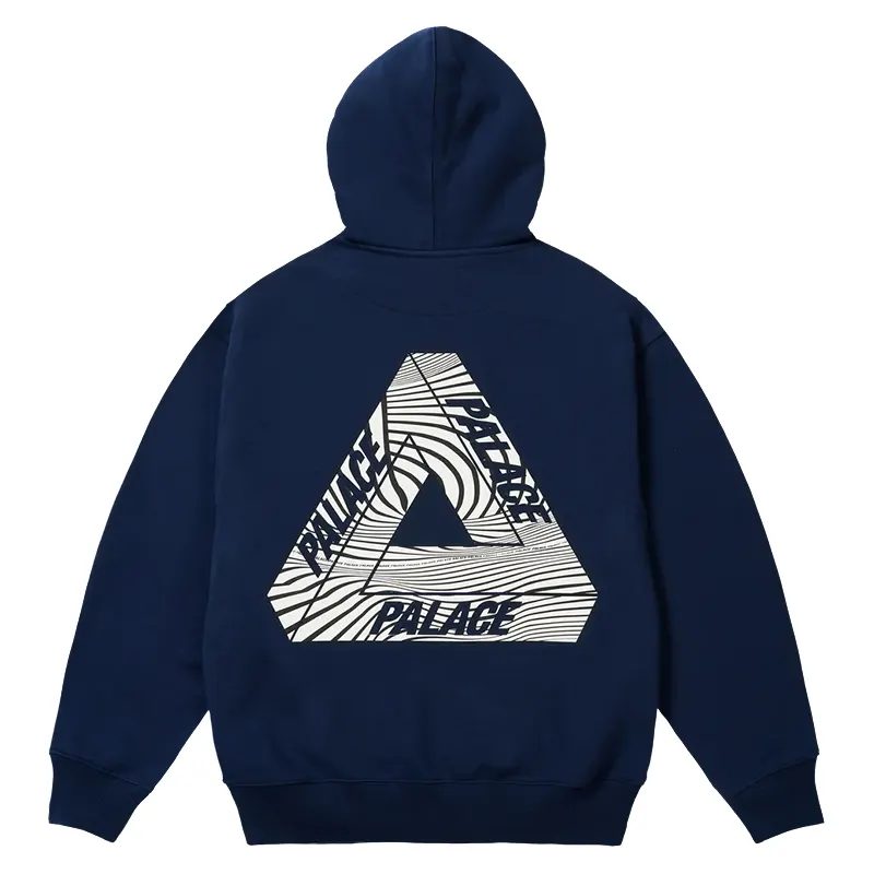 Palace Tri-Vortex Navy Hoodie