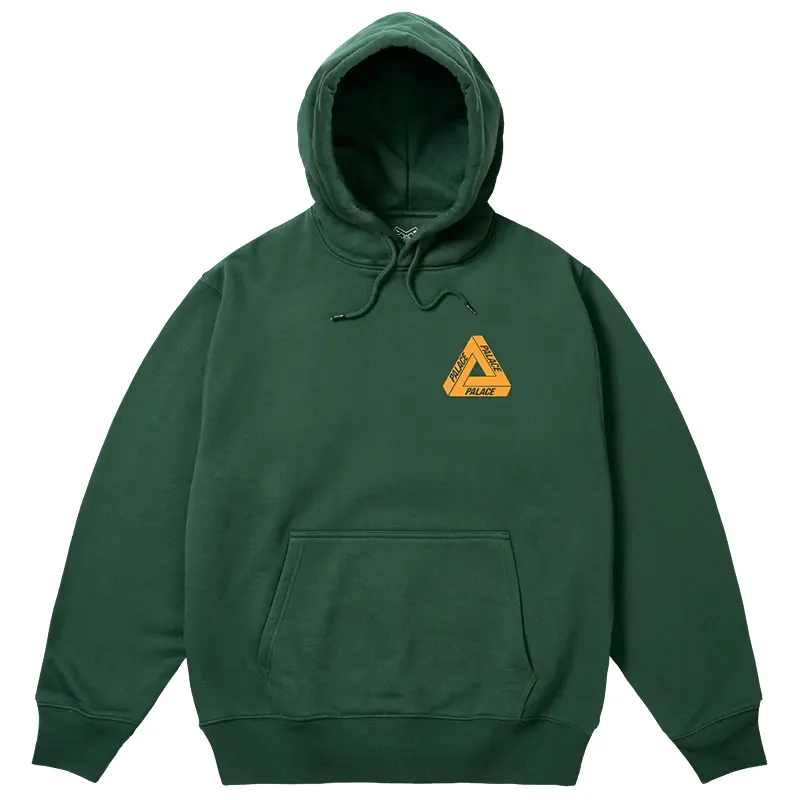 Palace Tri-Vortex Racey Green Hoodie - Image 2