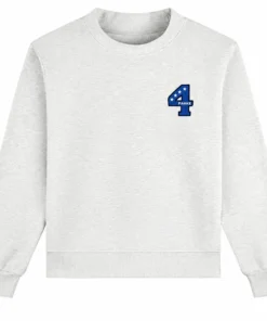 Parke Birthday Drop Graphic Mockneck Sweatshirt