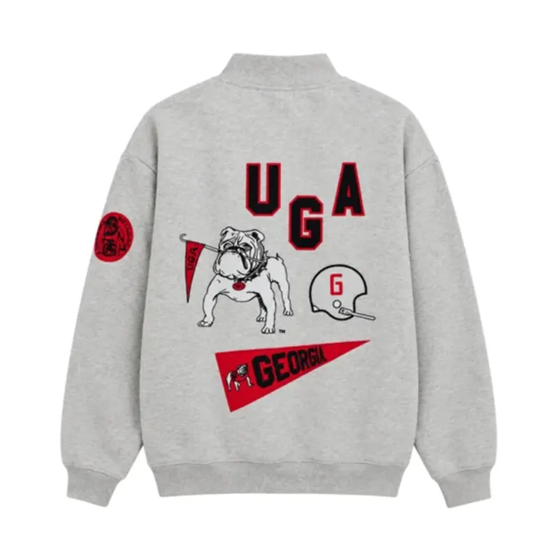 Parke x ’47 Georgia Graphic Mockneck Sweatshirt - Image 2