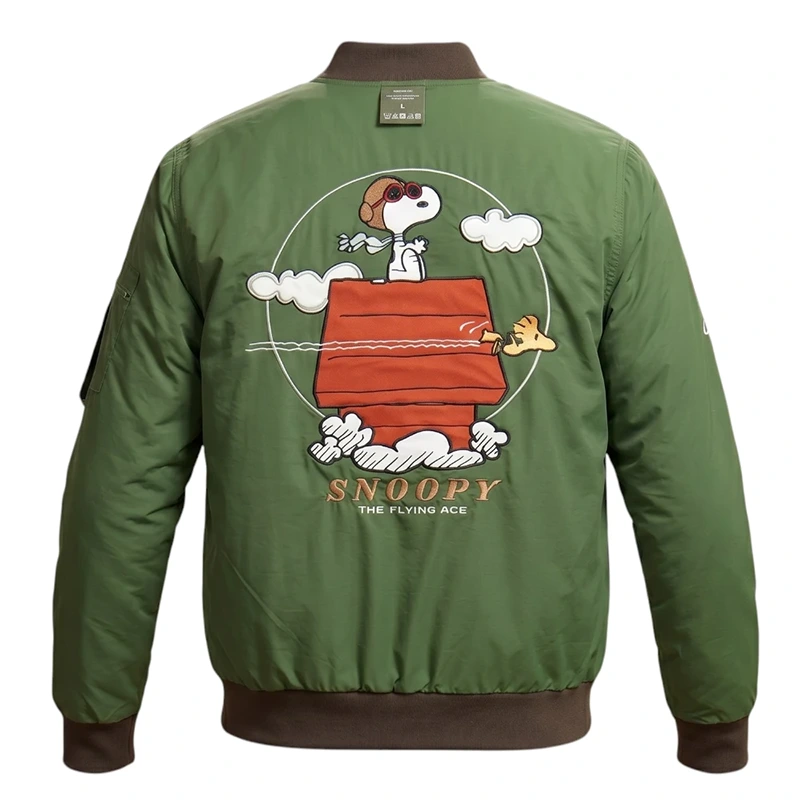 Peanuts Snoopy Flying Ace Bomber Jacket - Image 2