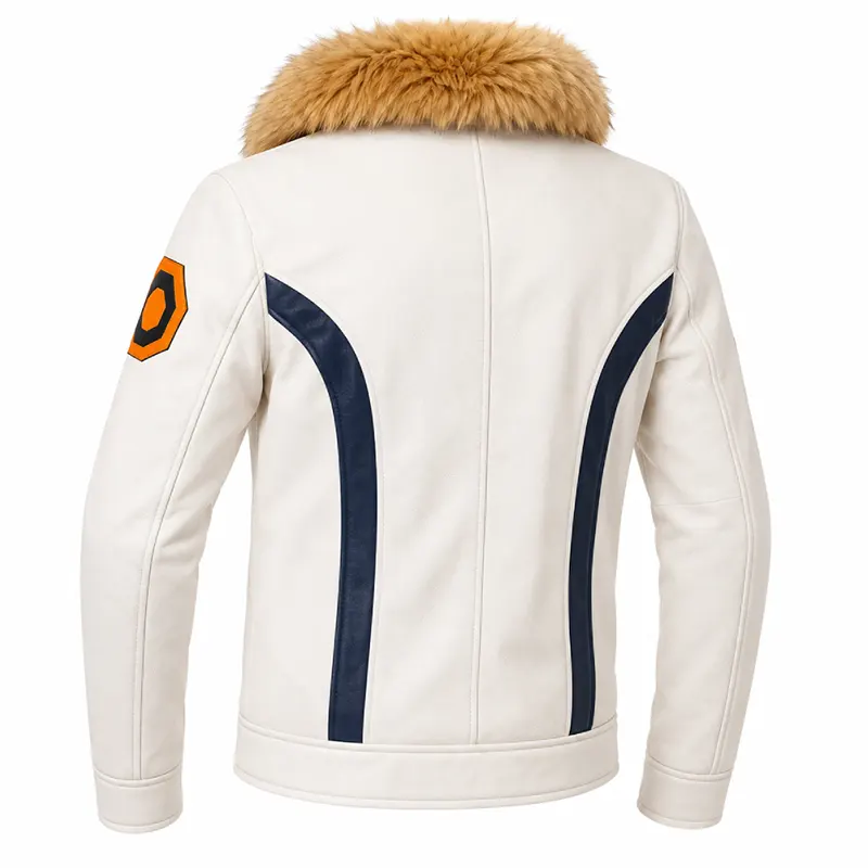 Persona 4 Revival Yosuke Hanamura Leather Jacket - Image 2