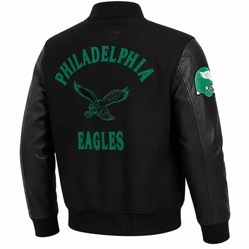 Philadelphia Eagles First Team Varsity Jacket - Image 2