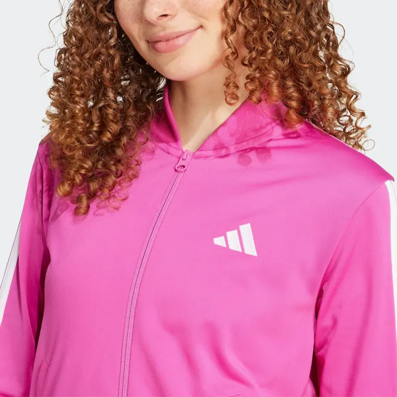 Pink Adidas Tracksuit - Image 3