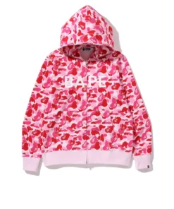 Pink Bape Hoodie